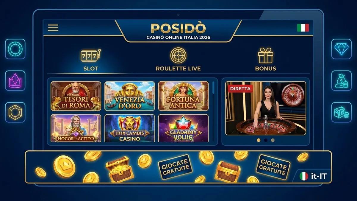 Giochi del casinò Posido